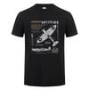 Novelty Spitfire T Shirt Fighter Plane WW2 War Pilot Aircraft Airplane Tshirts Unisex Cotton Tee Short Sleeve TShirt Gift DY303