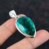 Faceted Chrome Diopside Pendant Natural Gemstone Pendant 925 Sterling Silver Pendant Chrome Diopside Jewelry Handmade Pendants Wedding Gifts