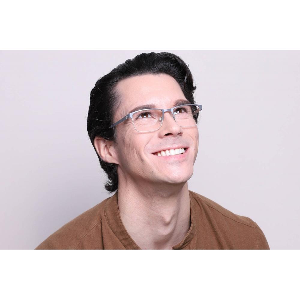 Full Rim Rectangle Grey Smartbuy Collection Edstone M3c Fashion Men Eyeglasses
