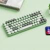 Qisha Silent Mechanical Feel Wireless Keyboard and Mouse Set