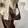 New Women's Sheepskin Dumpling Bag, Niche Genuine Leather Shoulder Underarm Bag, Premium Soft Leather Women's Bag