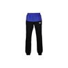 Retro Color Block Logo Sports Pants Men Bottoms Black S18679