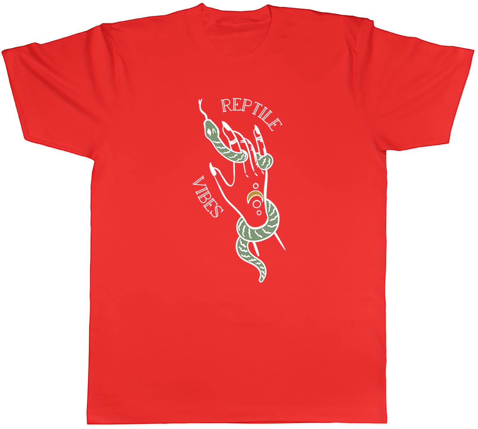 Snake Lover Mens TShirt Reptile Vibes Tee Gift S