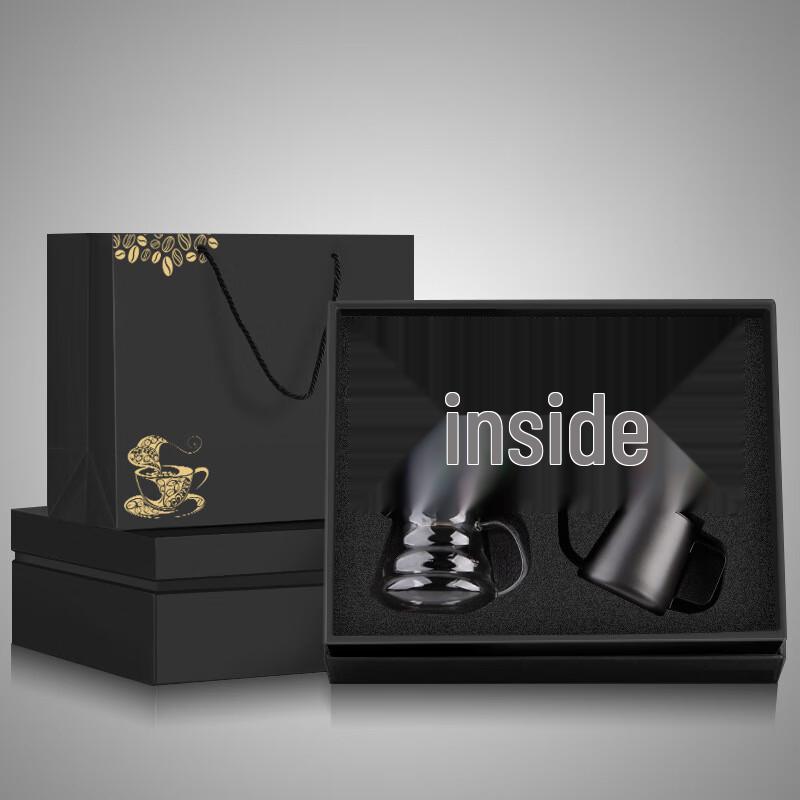 

Jingxun Pour-Over Coffee Gift Set with Grinder