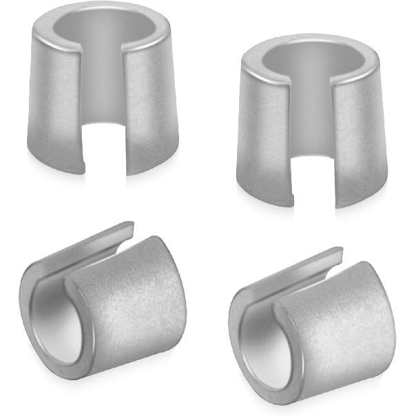 2 пары прокладок для клемм аккумулятора, прокладки для полюсов свинцового аккумулятора, адаптеры для клемм положительного и отрицательного полюсов, прокладки для автомобилей, грузовиков, аксессуары