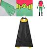 Anime Teen Titan Robin Costume For Boys Perfect Superhero Cosplay Jumpsuit**