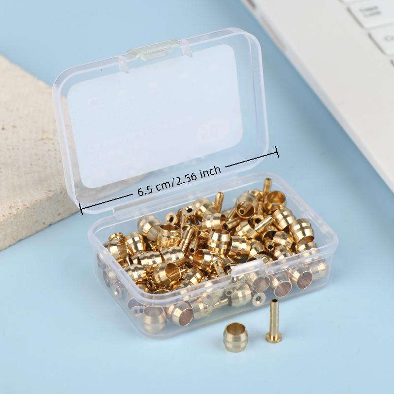 50 Pcs Bicycle Brake Olives/Inserts For Shimano Bh90 Bh59 Sram Magura Tektro Cycle Hydraulic Brake Connector Replacement Parts