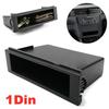 New for Stereo Radio Universal Car Double 1 Din Dash Cup Holder Storage Box Plastic