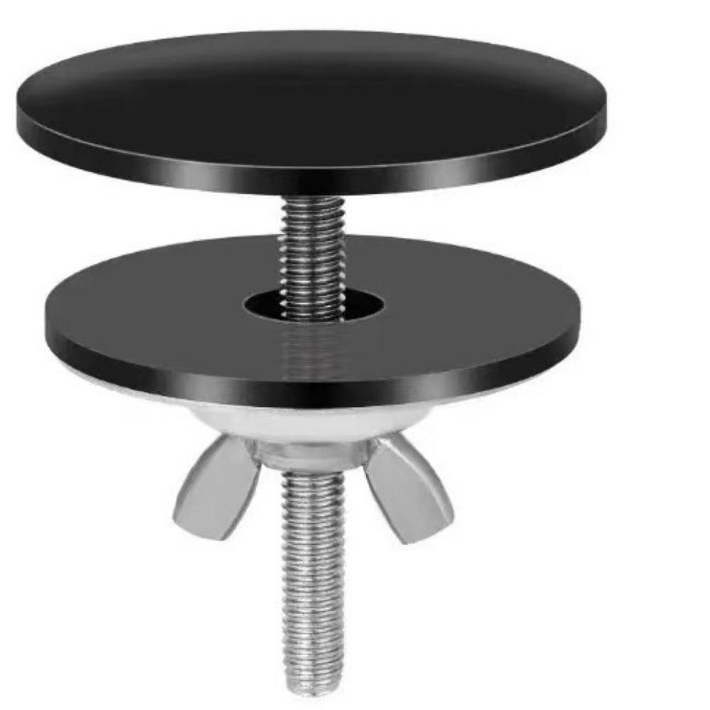 

Durable Black Color Faucet Hole Cover Finishing Cover M6 Sink Tap Hole Cap Seal Blanking Plug Kitchen Sink Hole Plug Kitchen Use