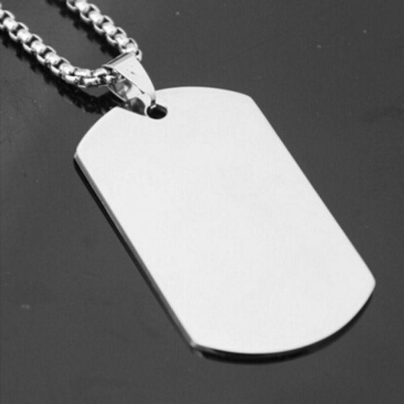 Buy Dog Tag Army Necklace Dog Tag Titanium Pendant Stainless Steel