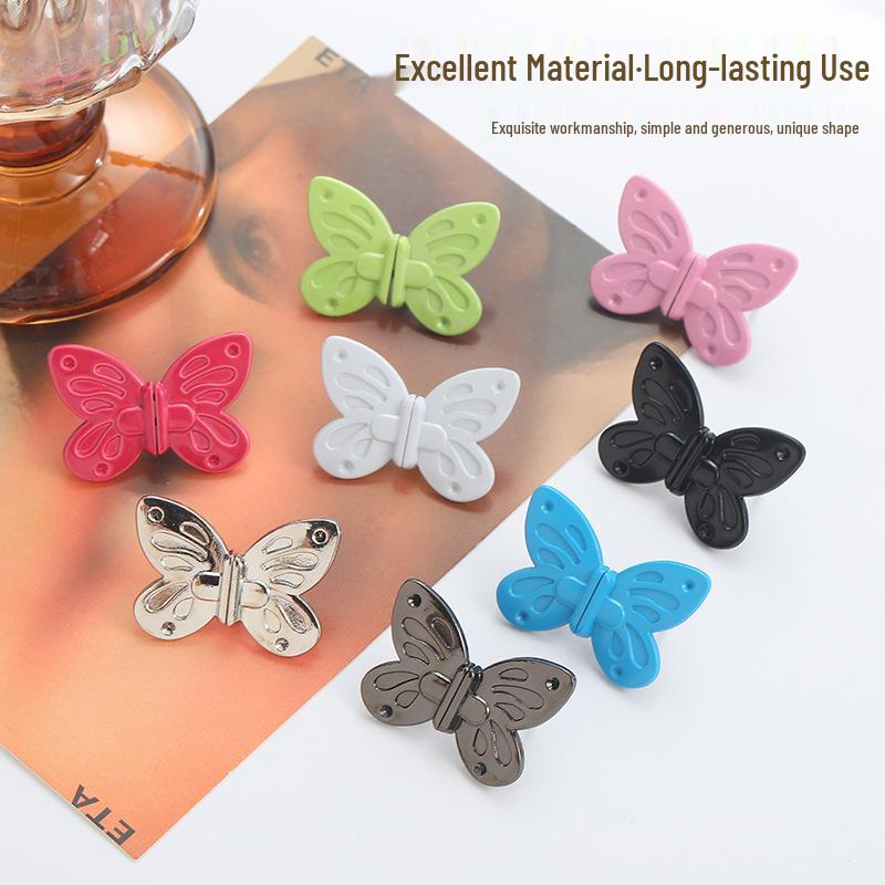 Adjustable Butterfly Waist Tightener for Jeans - Detachable Buckle for Large Waistbands