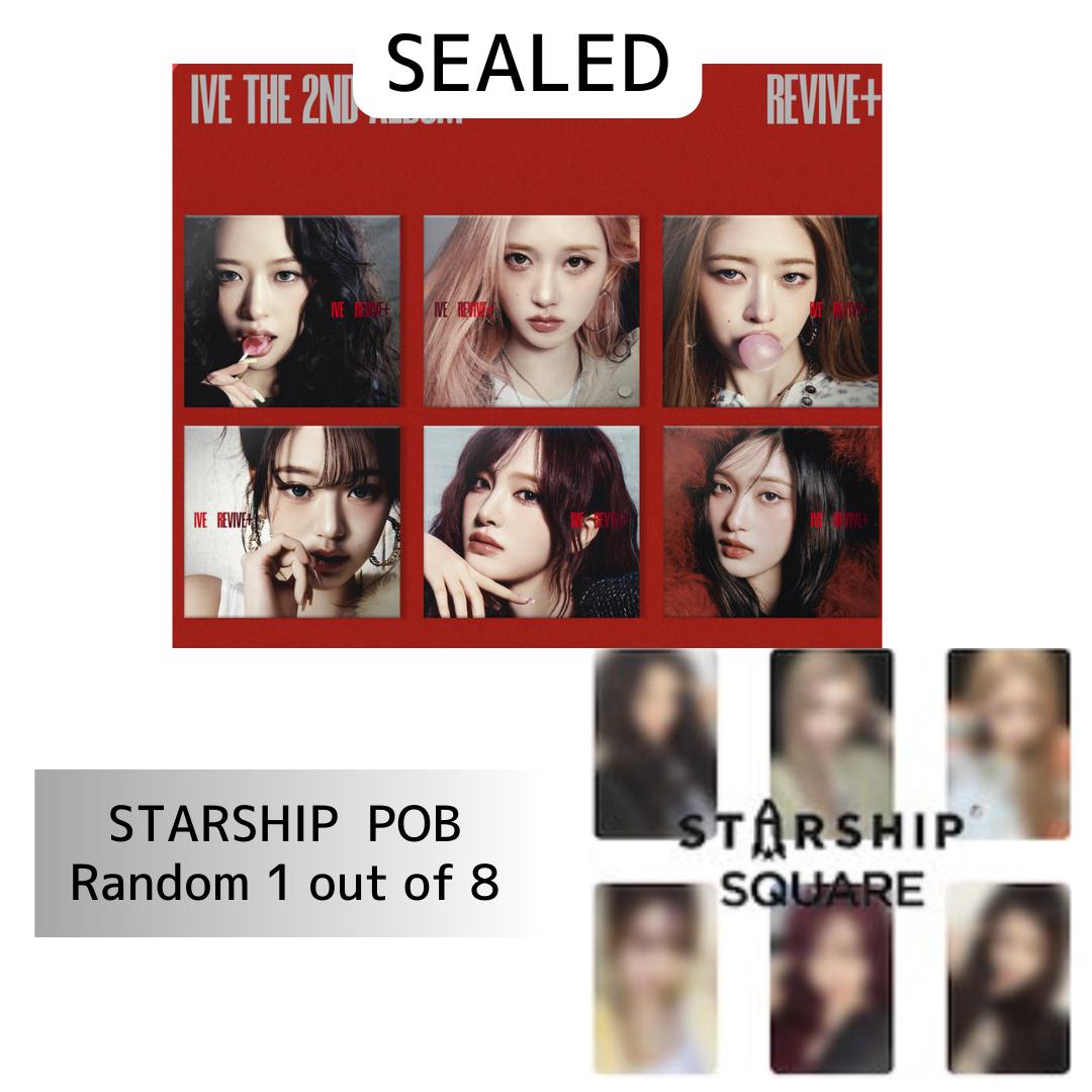 ПРЕДЗАКАЗ IVE 2-й альбом [REVIVE+] Digipack ver. + эксклюзивный подарок от StarshipSquare YUJIN CD + POB(RANDOM)