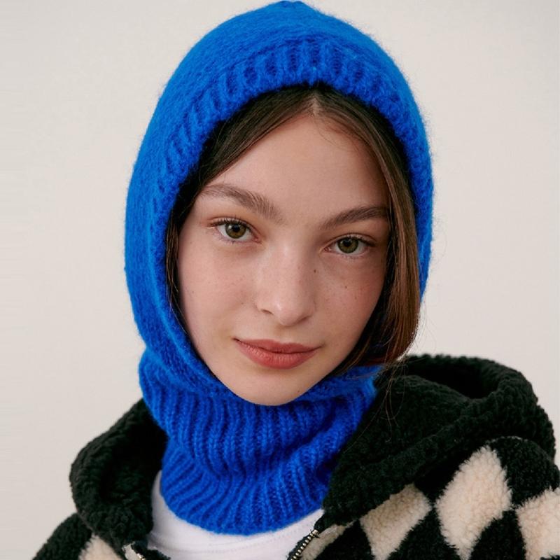 Winter Bike Riding Windproof Headgear Outdoor Mountaineering Fishing Thicken Knit Hat Multifunctional Riding Scarf