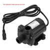 JT-1000B-12 Submersible Pump, DC 12V Brushless Water Pump, 5M Head, Low Noise, Drainage Pump, Practical Boost Pump, for Hydroponics