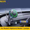 TEEQ Car Phone Holder For Tesla Model Y Juniper Model3 Highland  Adjustable Magnetic Wireless Charging Cooling Mount Support