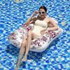Adult & Kids Retro Pool Party Inflatable Water Toy Swimming Seat Lounge Net Float Bed Float