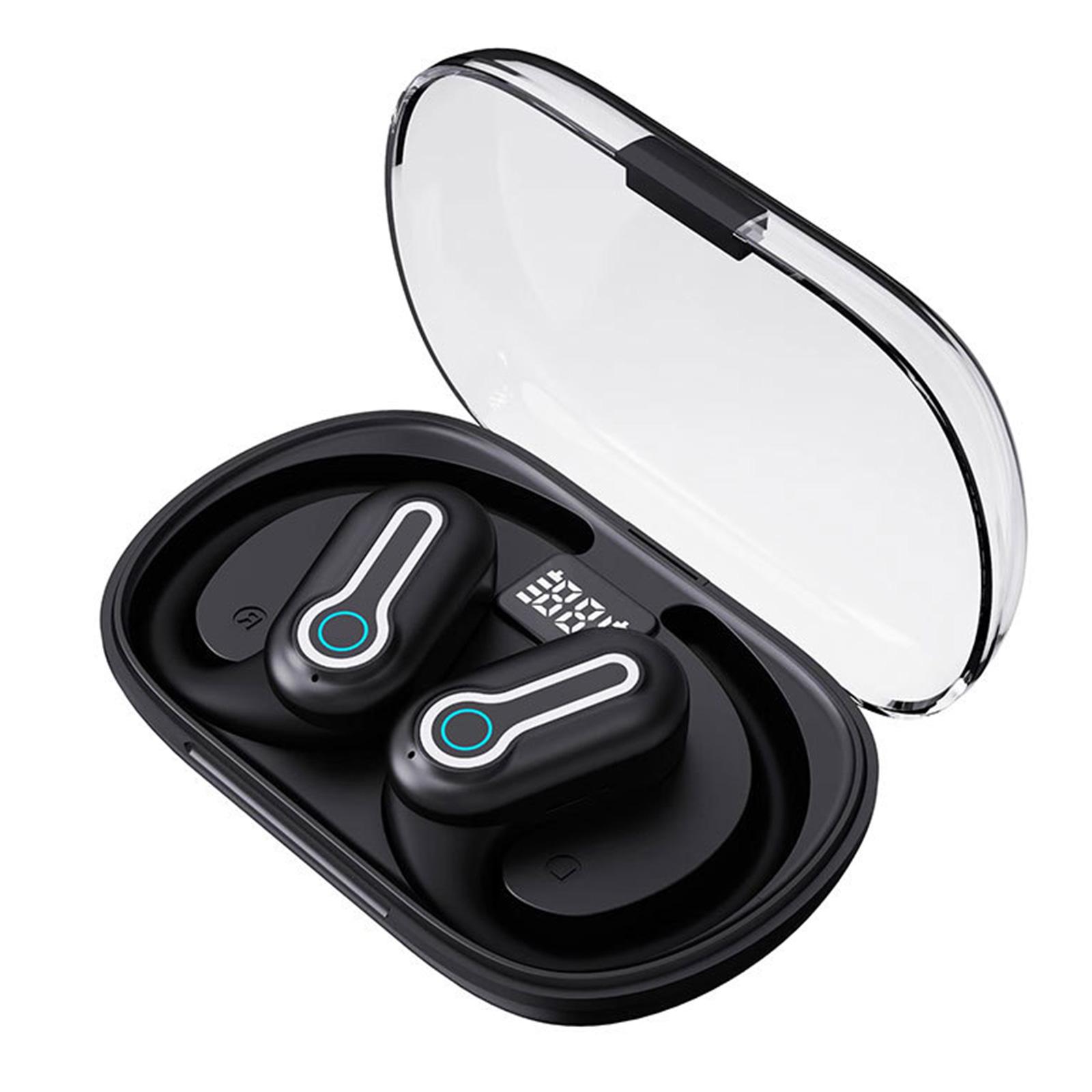 

Fashionable Wireless Earphones Bluetooth-compatible Earbuds with Charging Case Suitable for Outdoor Activity Daily Use чёрный
