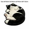 Non-Slip Cat-Shaped Area Rug Stain Resistant Home Decor Carpet Practical Bedroom Rug  Nursery Room