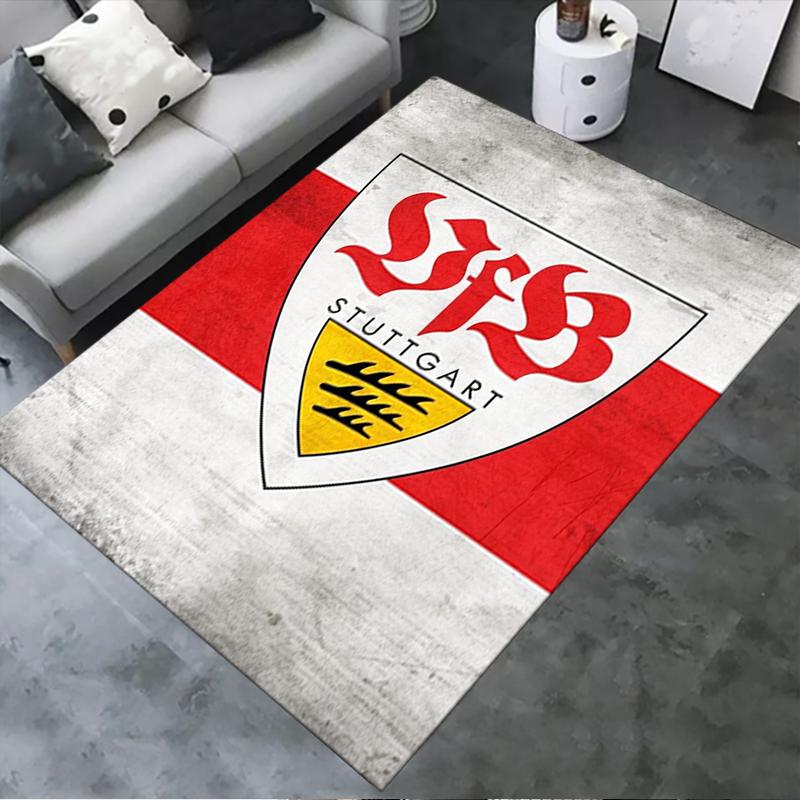 

2025 New VfB Stuttgart Carpet Rug for Living Room Bedroom Home Sofa Decoration,Kids play Non-slip Floor Mat97 100x120cm( 39x47in )