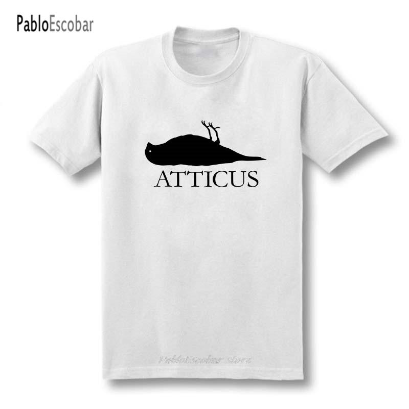 Neues Atticus Marke Totvogel Logo T-Shirt Unisex Alternative Lässig Kurzarm T-Shirt Oberteil Tops Camisetas Masculinas