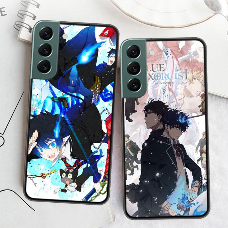 Anime Ao no Exorcist Okumura Rin Phone Case For Samsung Galaxy S22 S25 Ultra S21 S10 Plus S26 Edge S20 S23 S24 FE Cover Sili