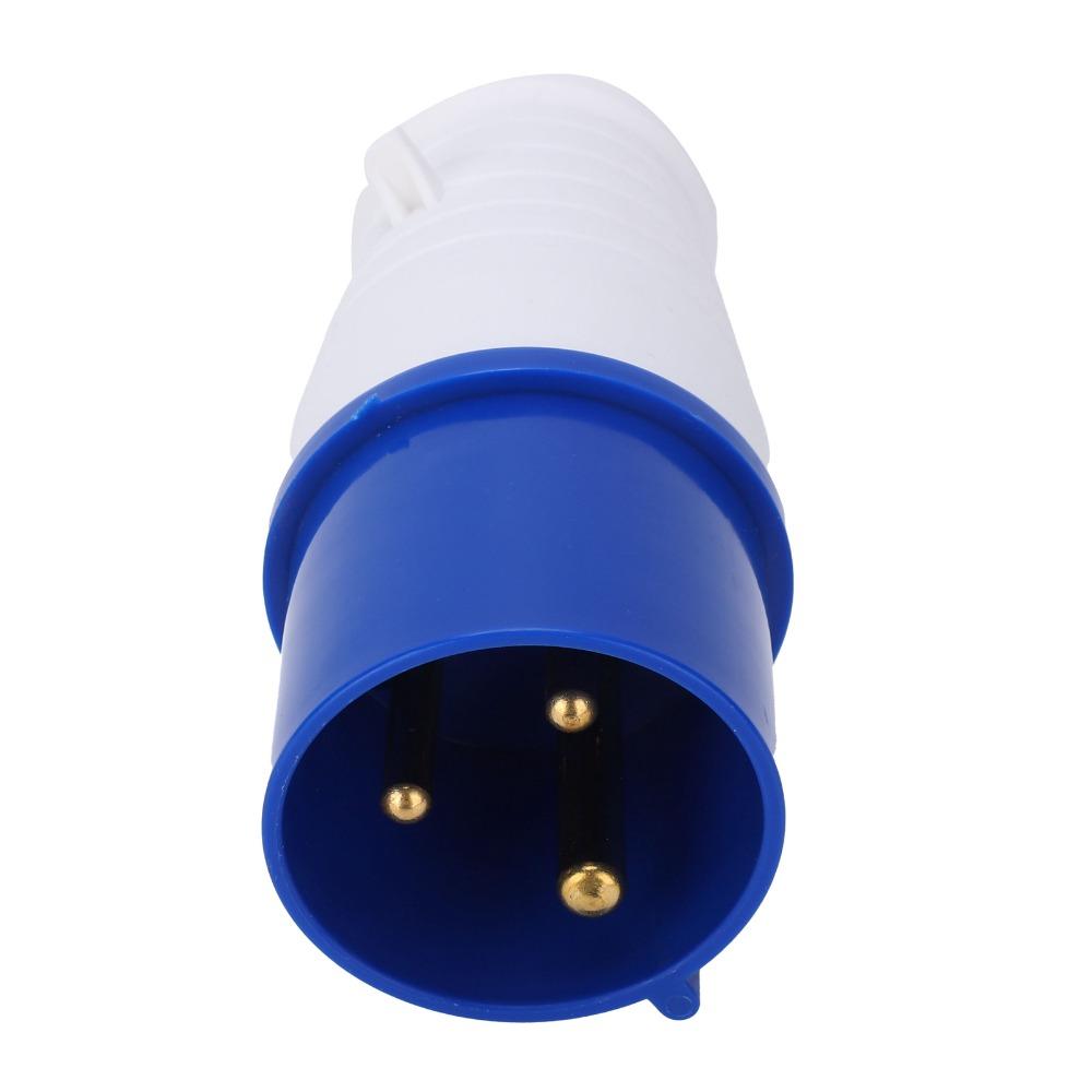 3Pin Industrial Power Plug 32A 220-250V 2P+E Industrial Plug Connector SinglePhase IEC Generator Plug Industrial Site