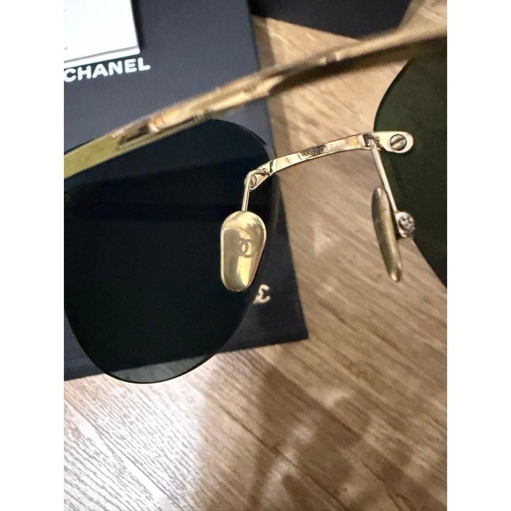 Used Beautiful Item! CHANEL sunglasses4273-T