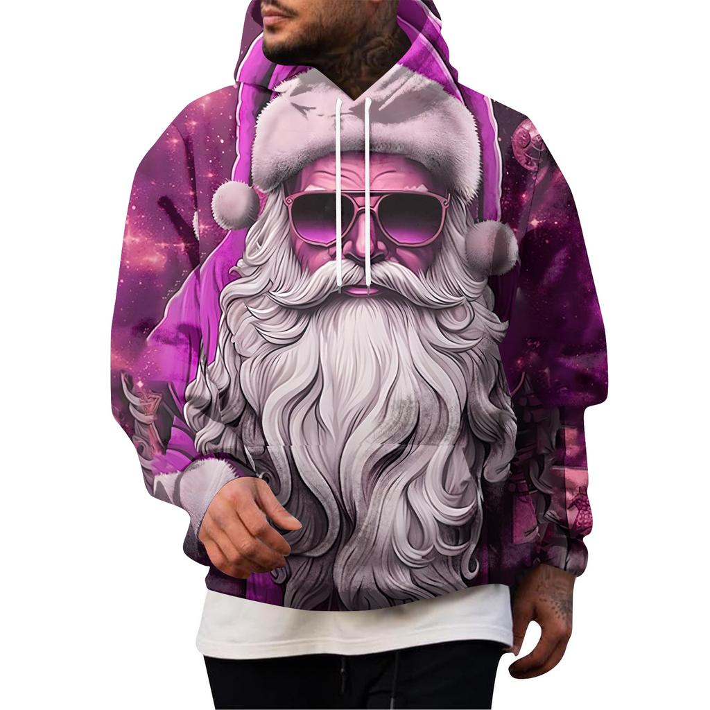 Men's Backprint Hoodie Fashion  Hooded Sweatshirt Winter Top Boys Hoodies Fashion