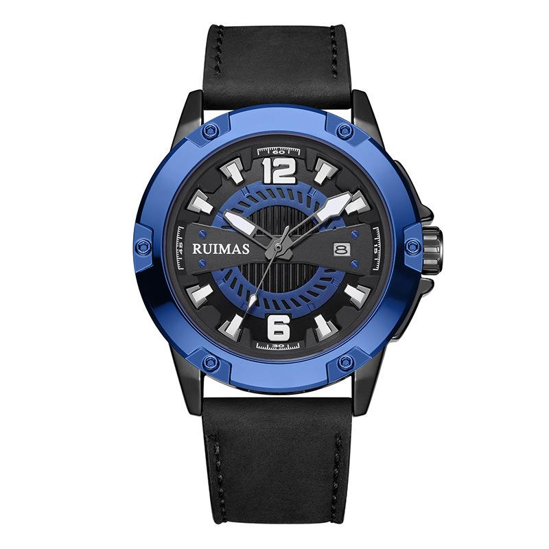 Sports Watch Male, Casual Belt Luminous Simple Quartz Watch 302