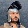 Barbuta Knight Helmet 18g Mild Steel Medieval Warrior Armor LARP Cosplay Costume Barbuta Visored Warrior Helmet