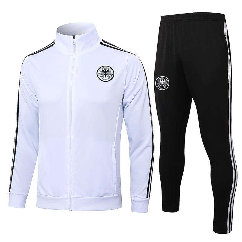 2024 Country Captain Reißverschluss Argentinien Portugal Italien Brasilien Deutschland Aufwärmtrikot Fußballtrikot