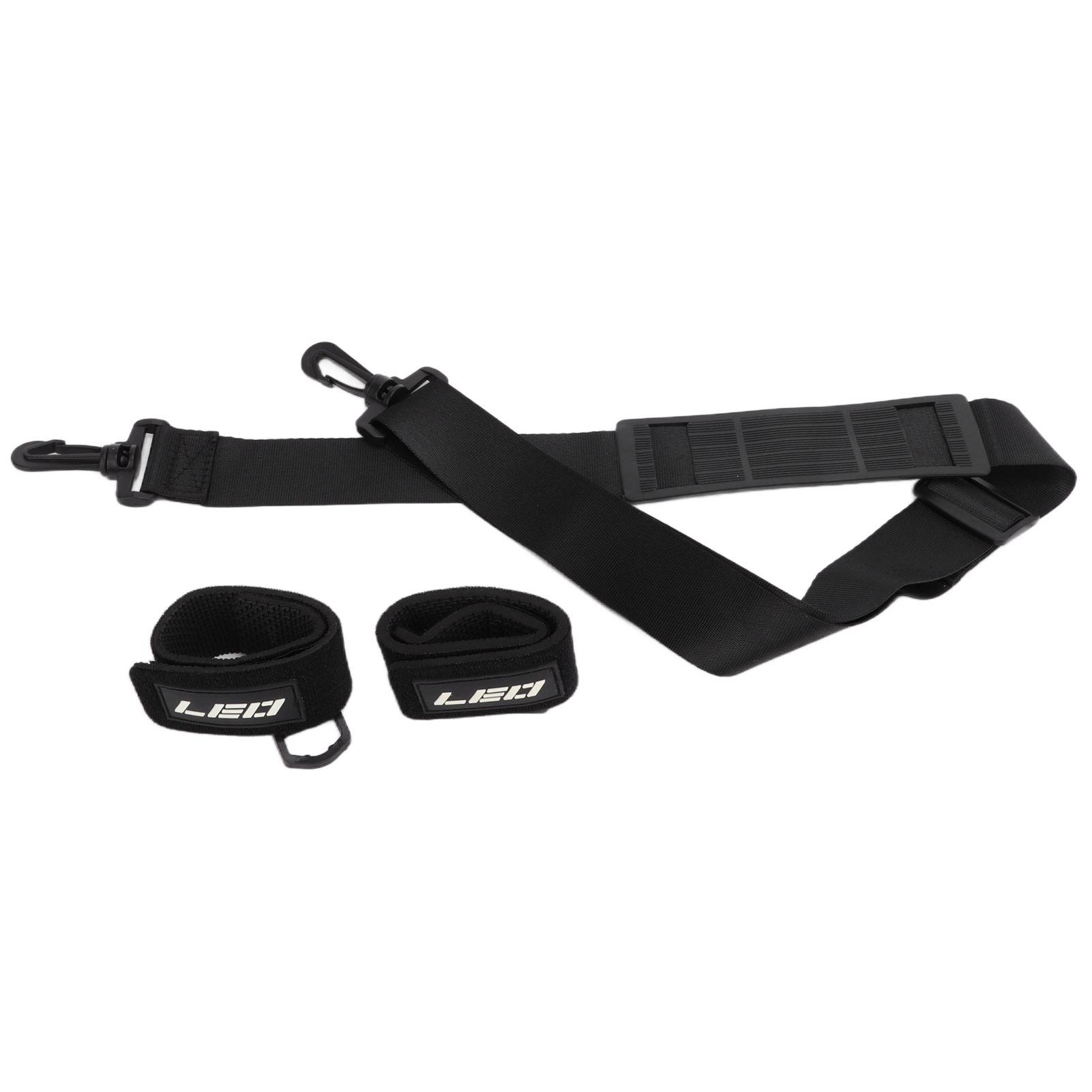 Durable Fishing Rod Adjustable Shoulder Strap Belt Fishing Rod Pole Carry Strap Sling Band