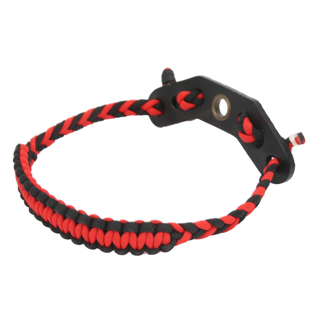 Thickened Nylon Rope Bow Archery Wrist Sling Adjustable Compound Bow Rope Wrist for Hunting Shooting