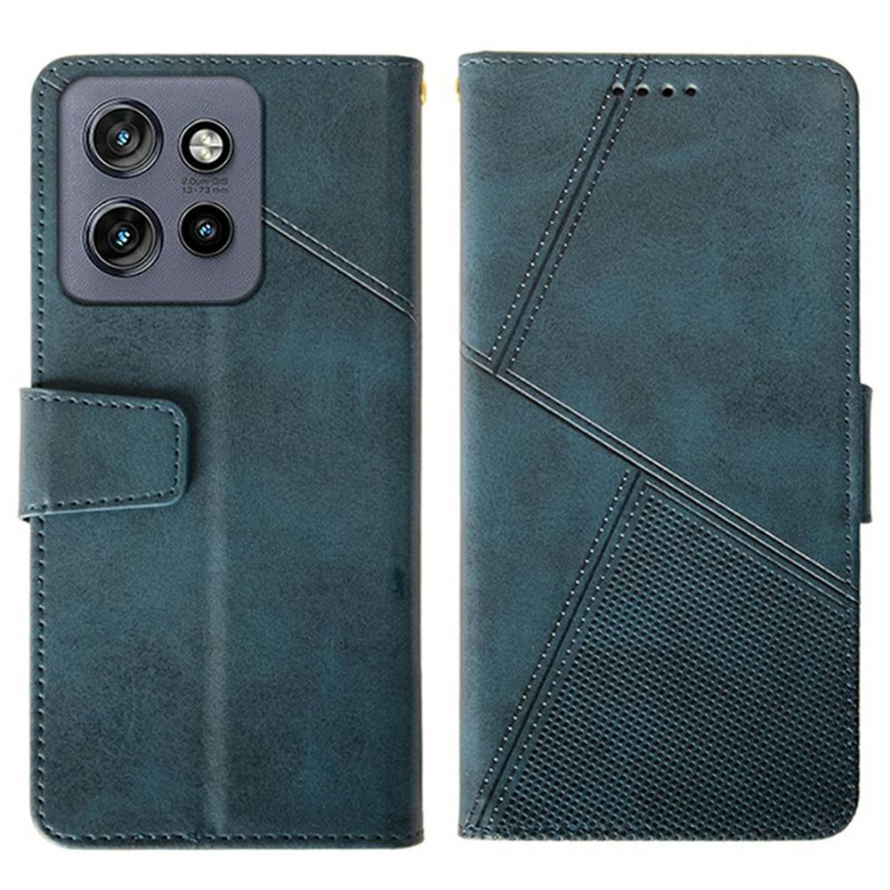 

IDEWEI For Motorola Edge 50 Neo 5G/Moto S50 5G/Thinkphone 25 5G Wallet Phone Case Calf Texture Stand Leather Cover E