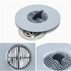 Home Living Bodenablauf Haarstopper Bad Catcher Waschbecken Sieb Kanalisation Filter Duschabdeckung