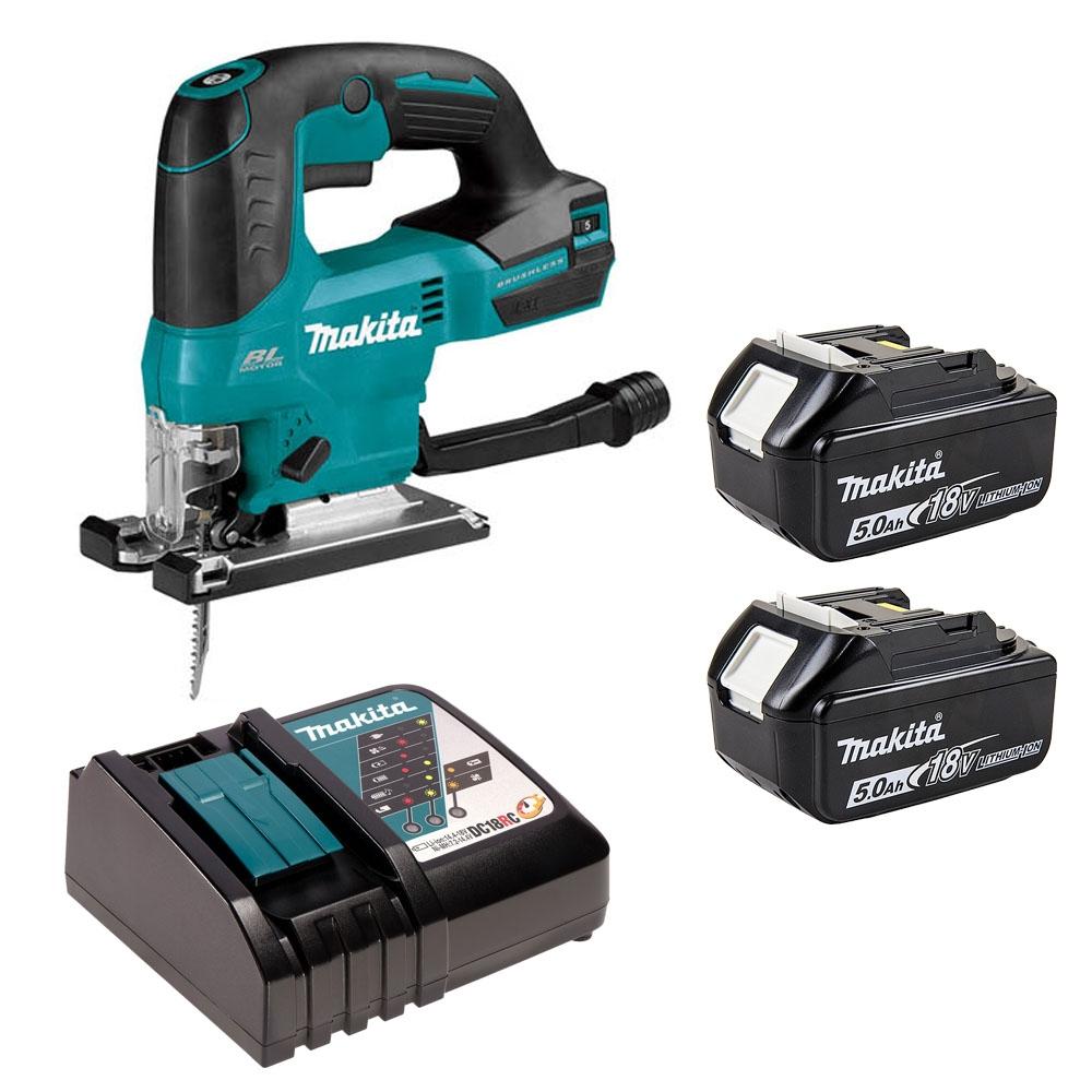 

[18V] Аккумуляторный лобзик Makida DJV184RTE [5,0 Ач, набор из 2 упаковок]