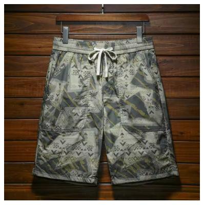 Fashion Men's Beach Shorts, Summer Fashion Printed Sports Loose Elastic, Breathable Casual Outdoor Shorts