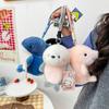 Stuffed Animals Dolphin Bag Pendant Marine Animal Seal Key Chain Plush Keychain  Home Desk Decor