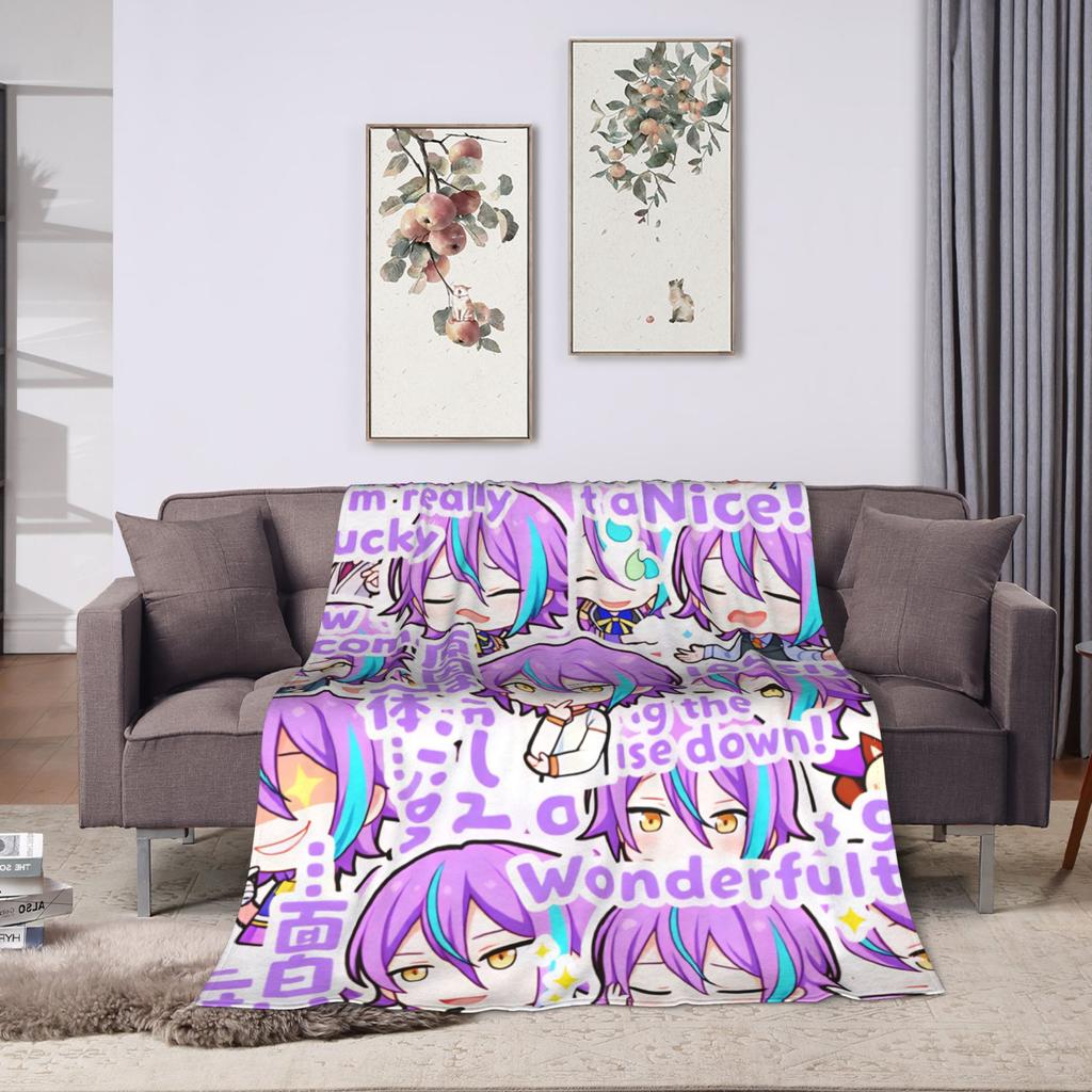 Kamishiro Rui Flannel Blanket Soft Durable Bedding Throws for Bedroom Picnic Comfortable Bedspread Sofa Bed Cover