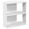 VidaXL 3-Tier Bookcase White 60x30x60 Cm Engineered Wood, Shelf, Book Shelf, Storage Shelf, 860247