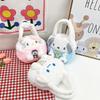 Fashionable Plush Cartoon Children's Bag Adorable Unisex Baby Shoulder Bag