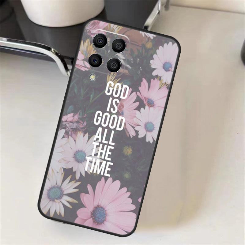Bible Jesus Christ Christian Quotes Funda For Samsung Galaxy M13 M23 M33 M53 M12 M22 M32 M52 M11 M31 M51 M20 M54 M34 M14 Case