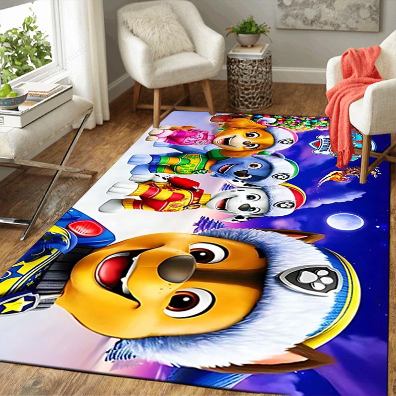 1Pc Happy New Year Celebration Rug Office Carpet Indoor Outdoor Doormat Nonslip Soft And Comfortable Living Room Christmas Halloween Gift D91860