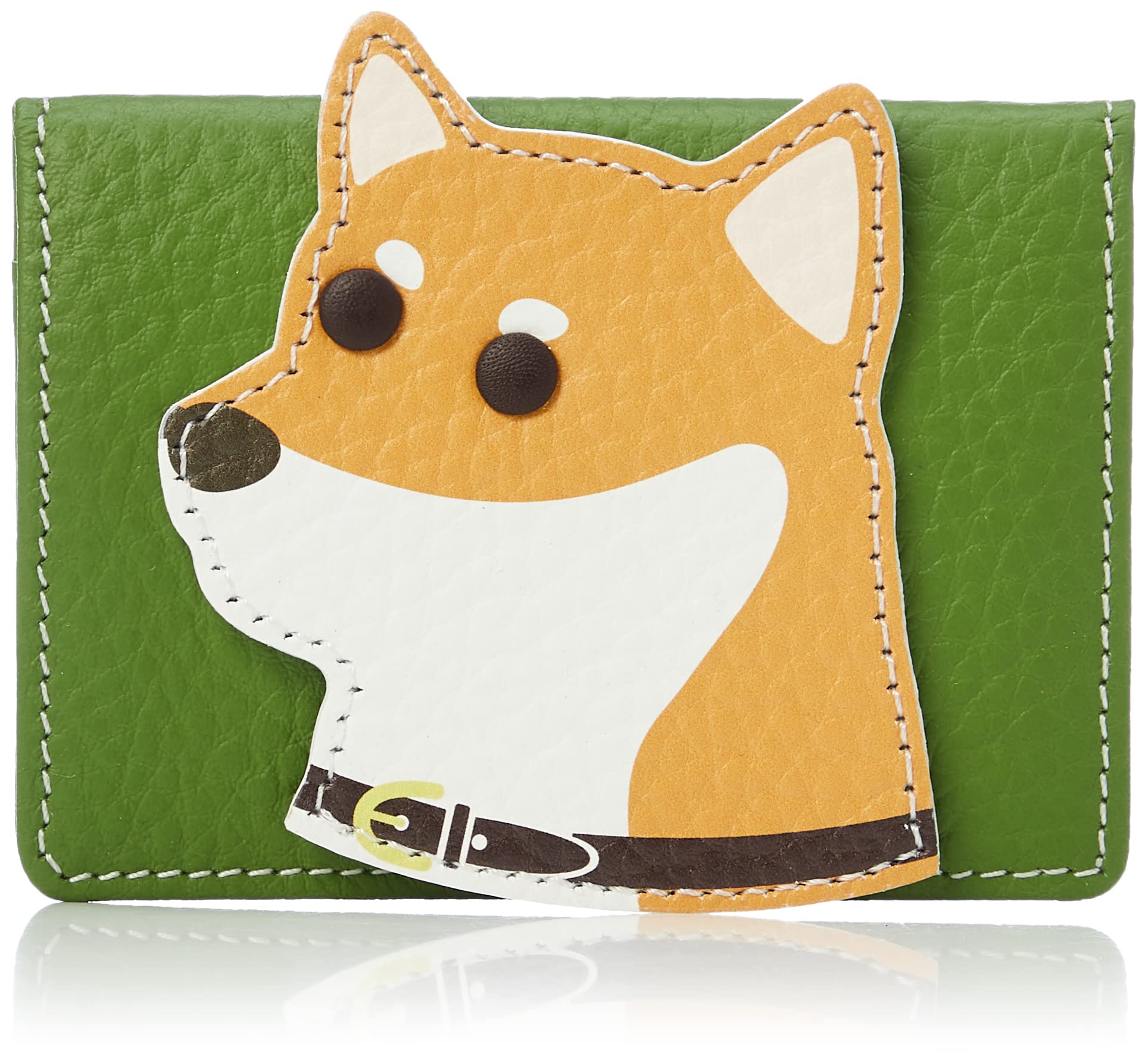

Dog Coin Purse PH0712 Green 30304 [Kitamura] (Shiba Inu) [Green]