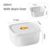 Fresh Preservation Refrigerator Storage Box Multifunctional Food Case  Kitchen Organizer
