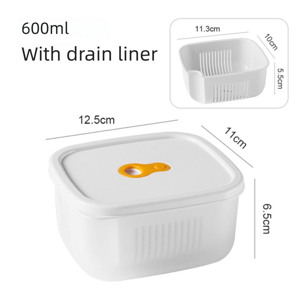 Fresh Preservation Refrigerator Storage Box Multifunctional Food Case Kitchen Organizer