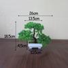 Colorful Welcoming Pine Home Decor Artificial Potted Simulation Bonsai Fake Plants Plastic Flowers