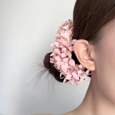 Spring And Summer Hui Orchid Grab Clip Super Fairy White Flower Hairpin Female Premium Shark Grab Clip Headgear Hair Accessories