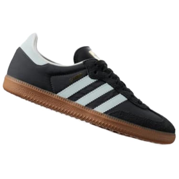 Adidas Samba OG Carbon Almost Blue Gum Women Sneakers Black Chalk-White ID0493