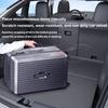 For Tesla New Model Y Juniper 2025 Leather Trunk Mats Rear Seat Back Protector Pad Backrest All Weather Liner Pet Anti-kick Pad